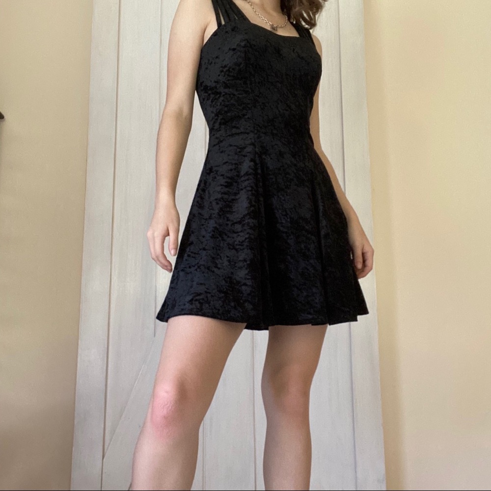 90s all that jazz mini dress